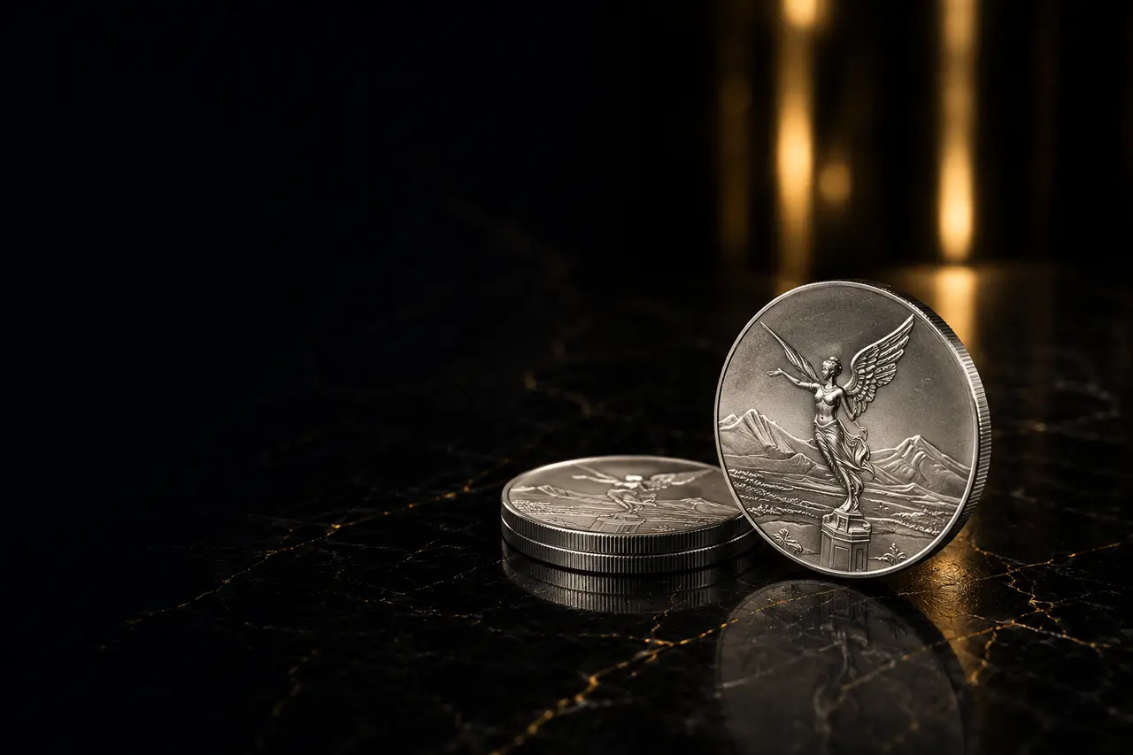 Compra y venta de Onza Libertad Plata en Puebla